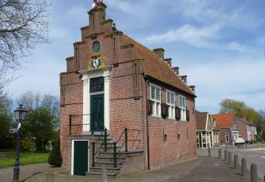 Foto van het Raadhuis in Spanbroek