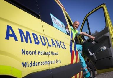 Ambulanceverpleegkundige en -chauffeur Wilko Geutskens