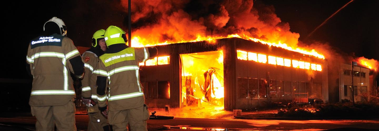 industriebrand in Alkmaar